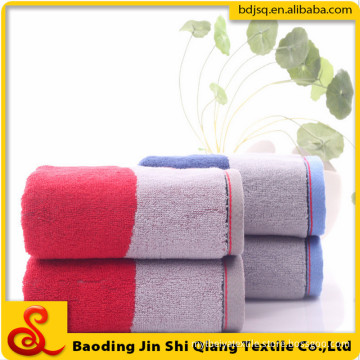 Absorb sweat jacquard towel 100% cotton custom sports towel